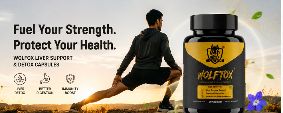 WolfTox Liver Support & Detox Ayurvedic Capsules