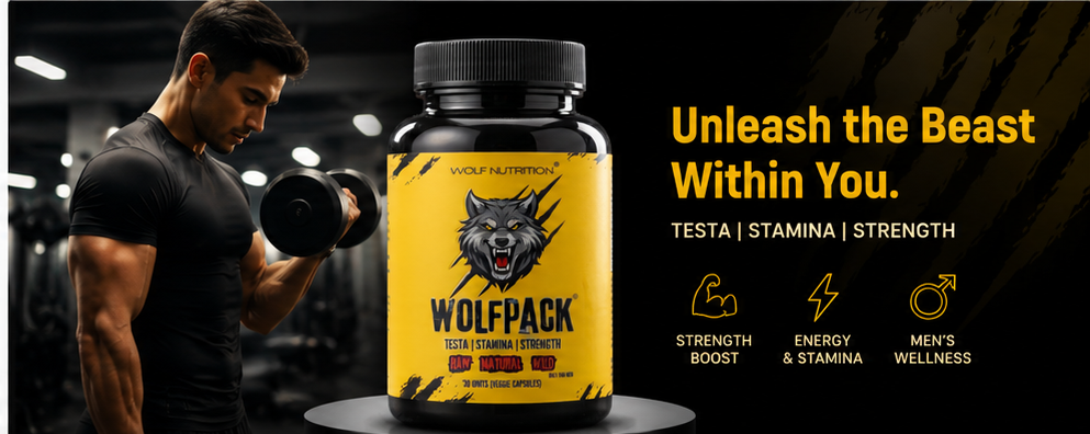 Wolfpack Ayurvedic Vitality & Performance Capsules