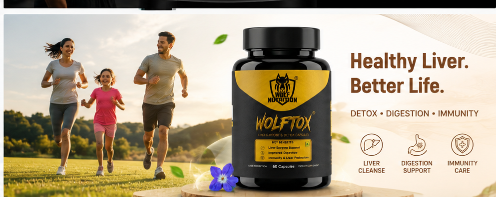 WolfTox Liver Detox Ayurvedic Supplement
