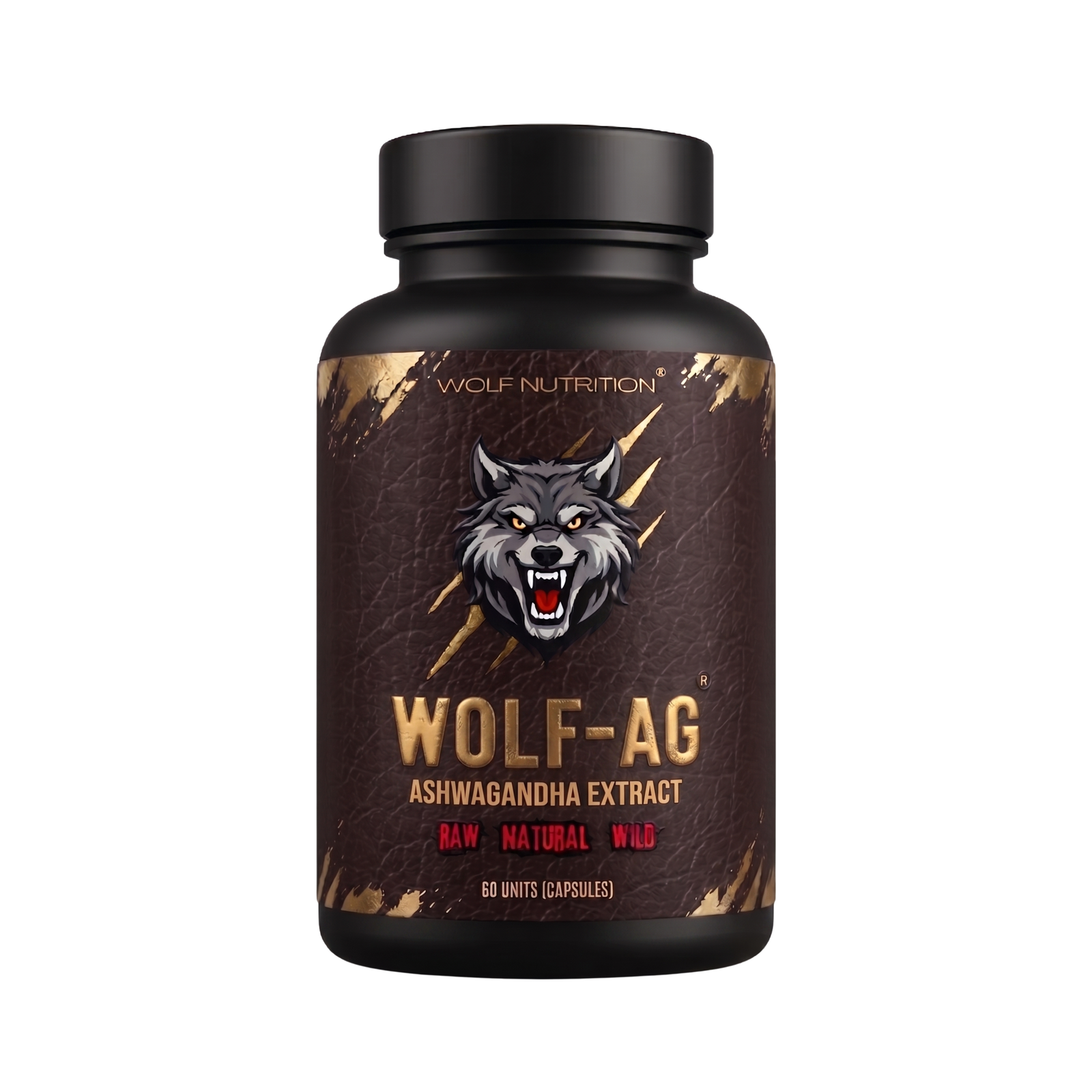 WOLF-AG - Premium Ashwagandha Extract Capsules