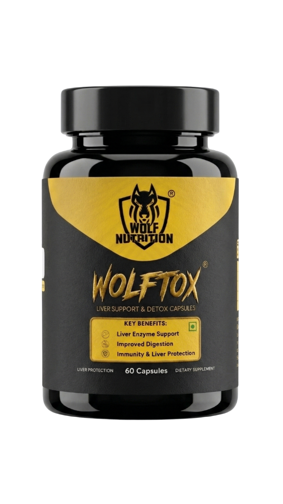 WolfTox Liver Support Detox Capsules - Kutki Milk Thistle